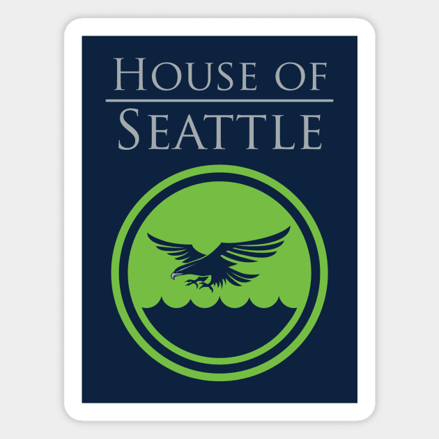 House of Seattle Magnet by SteveOdesignz